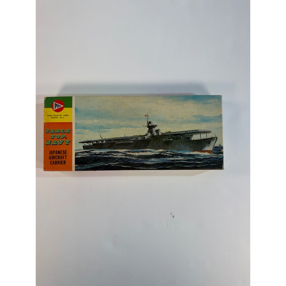 Vintage Pyro Table Top Navy Japanese Aircraft Carrier I.M.S. Syokaku C387-50